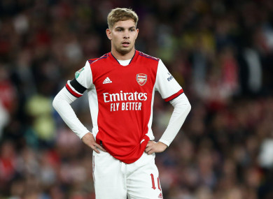 Emile Smith Rowe (file pic).
