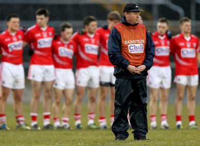 John Cleary before the Munster U21 final in 2013.