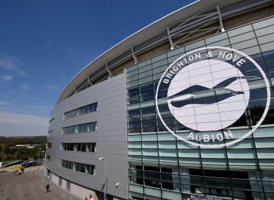 Brighton have released a statement in relation to the alleged incident.