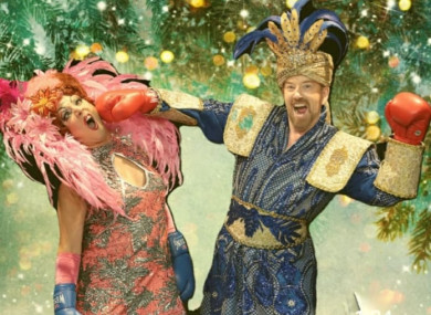 Alan Hughes' Aladdin is due to open in two weeks' time.