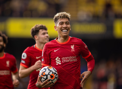 Roberto Firmino (file pic).