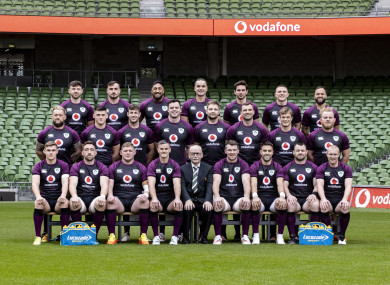 The Ireland 23 to face Japan tomorrow.