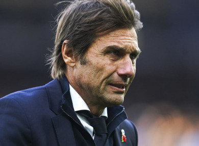 Tottenham boss Antonio Conte.
