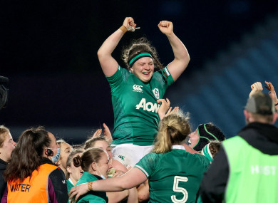 Recently retired Ireland captain Ciara Griffin was among those to sign the letter.