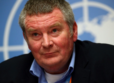 File image of Dr Mike Ryan from the World Health Organization.