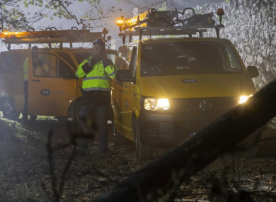 ESB Networks staff have been working since early this morning to restore power.