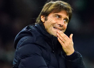 Tottenham boss Antonio Conte.