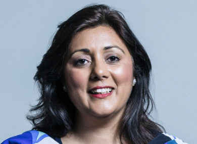Nusrat Ghani said she was warned her career would be destroyed if she pursued the matter