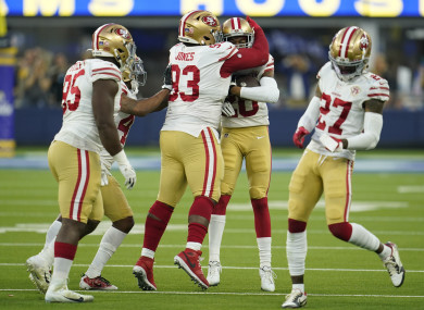 The 49ers have booked their place in the NFL post-season.