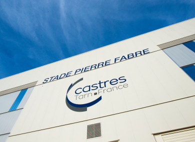 A view the Stade Pierre Fabre.