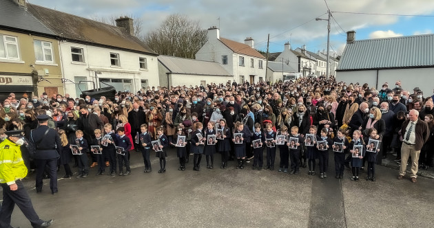 Funeral of Ashling Murphy underway in Co Offaly