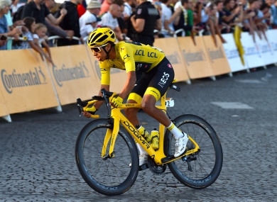 Egan Bernal, file photo.