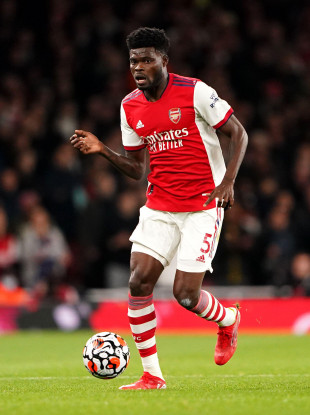 Arsenal's Thomas Partey who admits he needs to be