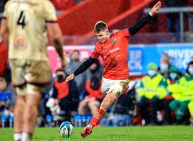 Crowley: young out-half keeps his place after starting against Ulster last weekend.