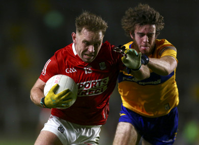 Mark Buckley competes with Manus Doherty.