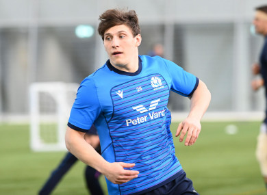 Rory Darge of Glasgow Warriors and Scotland.