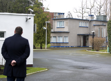 A stock image inside the grounds of the Russian Embassy.
