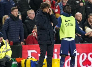 Tottenham manager Antonio Conte.