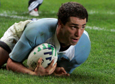 Argentina's Federico Martin Aramburu (file pic).