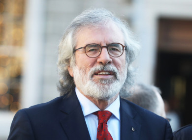 Former Sinn Féin leader Gerry Adams
