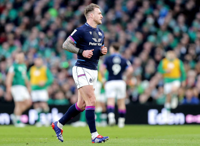 Scotland captain Stuart Hogg.