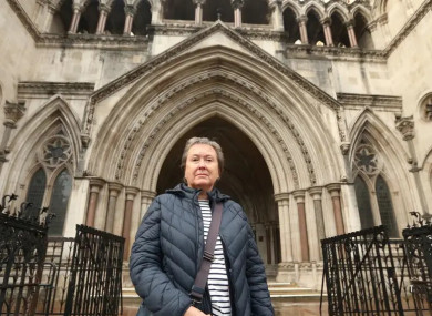 Cathy Gardner, whose father died of Covid-19.