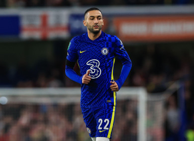 Hakim Ziyech (file pic).