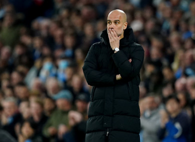 Guardiola: 'If we win all the games, we are champions. If we don’t win all the games, Liverpool will be champions.'