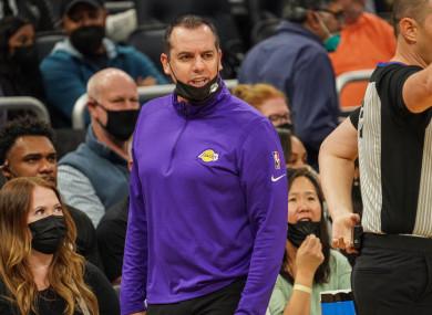 Frank Vogel has been sacked by the LA Lakers.