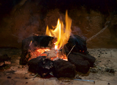 File image of a turf fire.