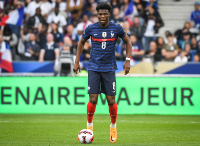 France international Aurelien Tchouameni.