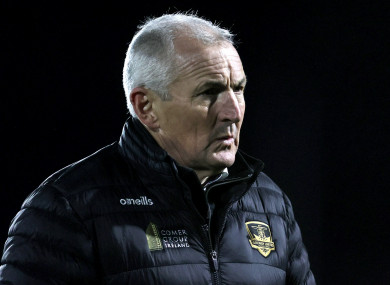 Galway United manager John Caulfield (file pic).