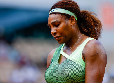 Serena Williams (file pic).