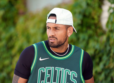 Nick Kyrgios (file pic).