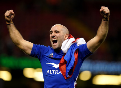File photo of France's Maxime Lucu.