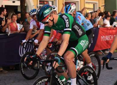 Sam Bennett led the five-man Irish team alongside Ryan Mullen, Eddie Dunbar, Rory Townsend and Matthew Taggart.
