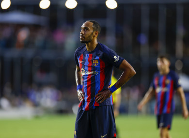 Pierre-Emerick Aubameyang.