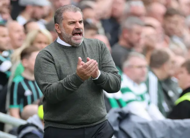 Celtic boss Ange Postecoglou.
