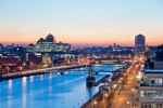 A view of Dublin city 
