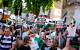 Protests outside London court ahead of Kneecap member Liam Óg Ó hAnnaidh’s appearance