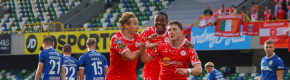 Shelbourne keep their heads for Champions League triumph over Linfield