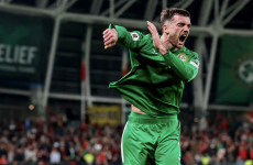 Parrott scores twice and Ronaldo sent off as Ireland secure astonishing win over Portugal
