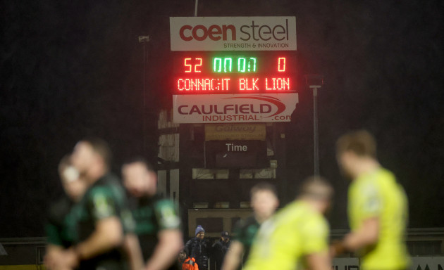 Connacht off the mark after eight-try to nil win over Black Lion