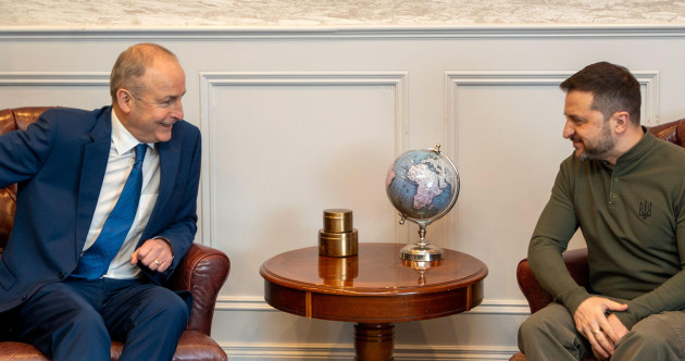 Zelensky to make first official visit to Ireland tomorrow