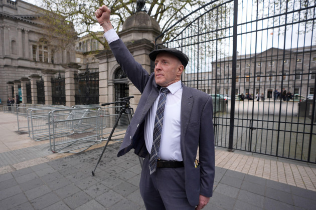 'This government have let the people down': The moment Michael Healy-Rae quit as minister