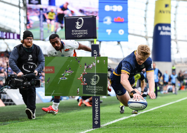 Leinster's attack mixes the slick with the sloppy against Edinburgh