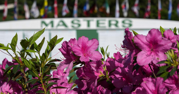 Five things I won't be able to do while reporting from The Masters this week