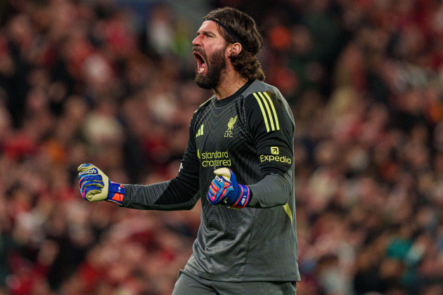 Liverpool's Alisson to miss Man City FA Cup tie and PSG matches - Slot