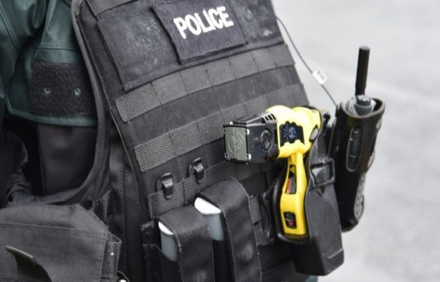 Sword-wielding assailant fires crossbow at police during four-hour stand-off in Co Down