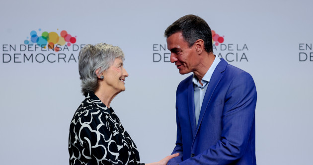 President Connolly warns of global shift to 'might is right' in first overseas speech